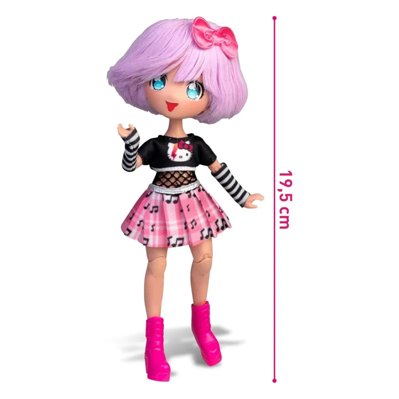 Лялька "4SF Manga Dolls серії Hello Kitty" Тедді Рок