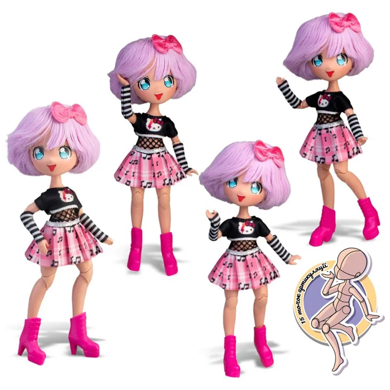 Лялька "4SF Manga Dolls серії Hello Kitty" Тедді Рок