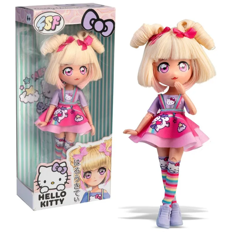 Лялька "4SF Manga Dolls серії Hello Kitty" Цукерочка-єдиноріг