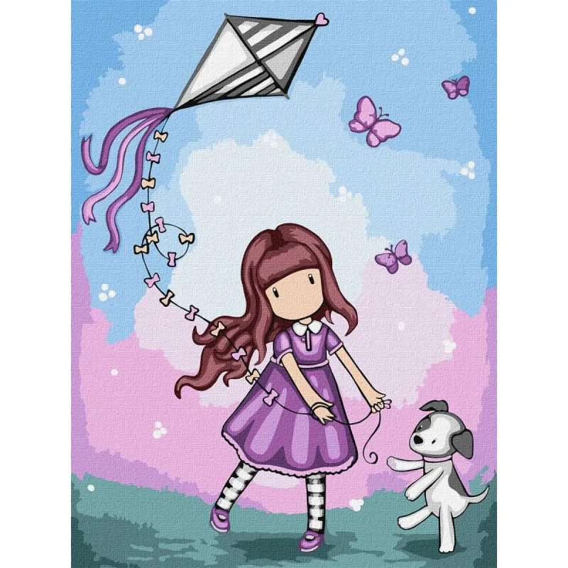 Картина за номерами "Don’t Fly Away Santoro Gorjuss Collection" 30х40 см