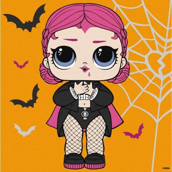 Картина за номерами "L.O.L. Surprise! Countess" 25x25см