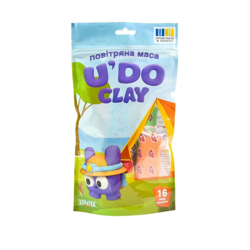 Набір для творчості "UʼDO Clay 16 шт"