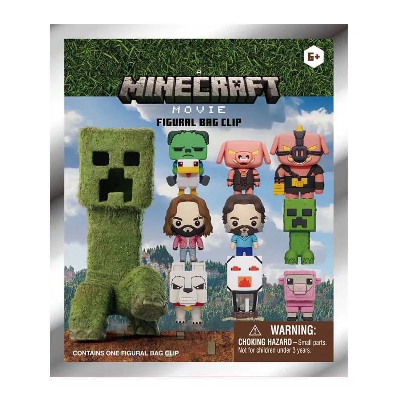 Ігрова фігурка на кліпсі, серії "Minecraft у кіно" S1 (мікс видів)