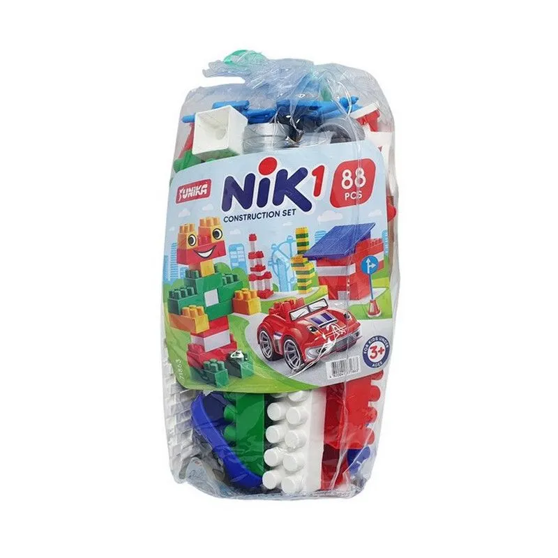 Конструктор дитячий "NIK-1" (88 дет.)