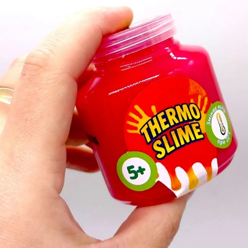 Іграшка-антистрес (слайм) Slime Thermo Fun, 95 мл (мікс видів)