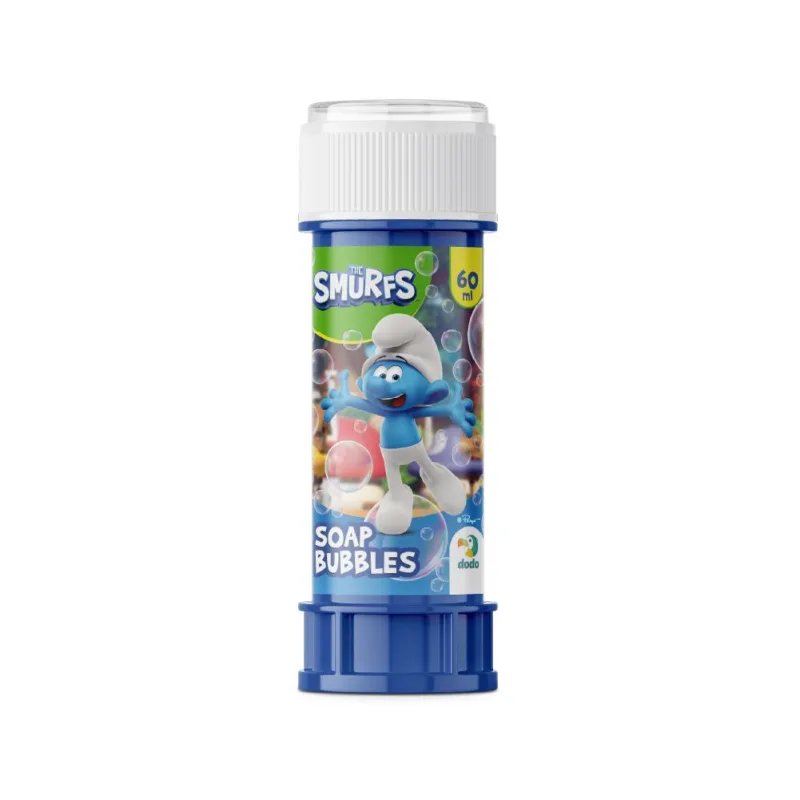 Бульбашки мильні «The Smurfs» з лабіринтом. Об’єм 60 мл