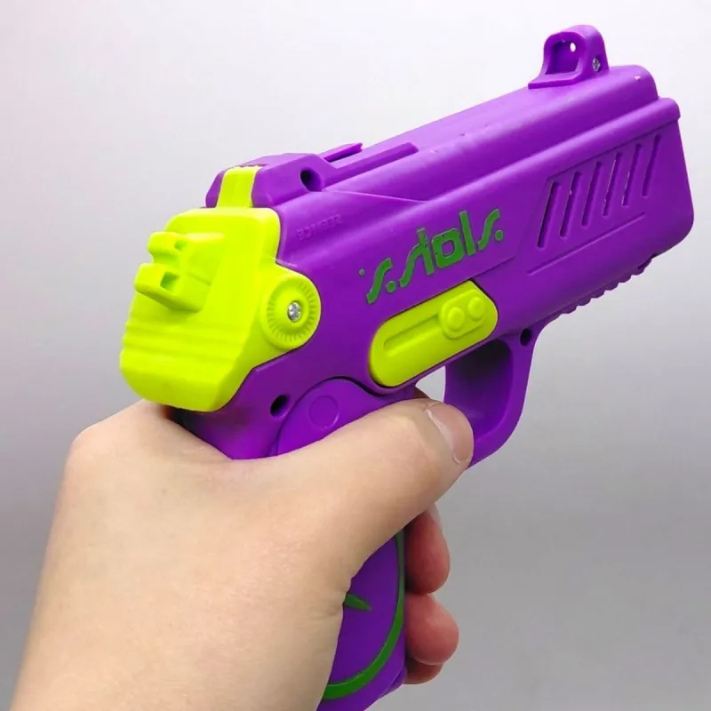 Мильні бульбашки (пістолет с запаскою) коробка 17,5*5*14 см