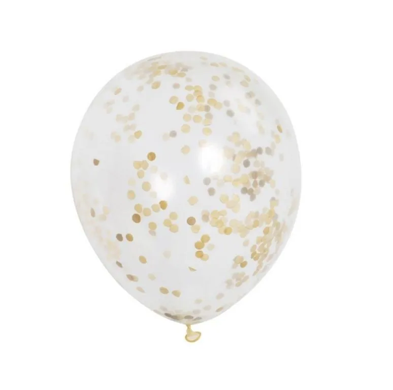 Кульки,12 дюймові (30 см) Confftis Balloon 2,8г, 5шт. у пакеті,5 кольорів мікс