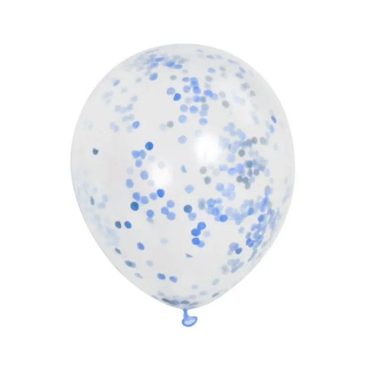 Кульки,12 дюймові (30 см) Confftis Balloon 2,8г, 5шт. у пакеті,5 кольорів мікс