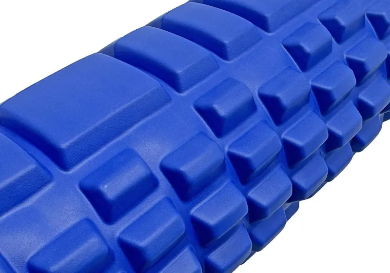 Масажний ролик EasyFit Grid Roller 45 см v.2.1 Синій