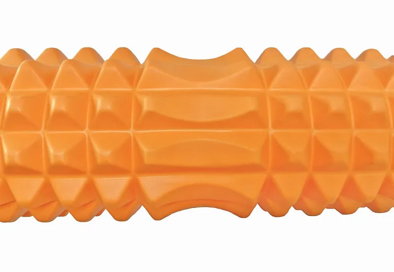 Масажний ролик EasyFit Grid Roller 45 см v.2.2 Помаранчевий