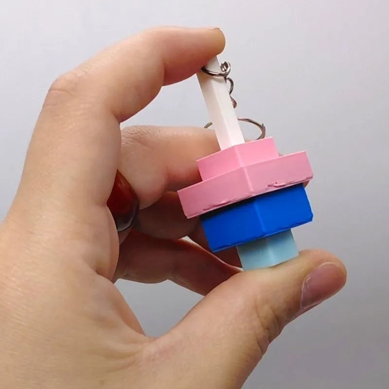 3D Брелоки "ROBLOX CANDY BLOSSOM / ЦУКРОВА ВАТА", Keychain, 3D друк