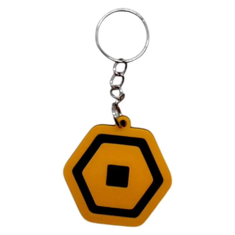 Брелок 3D друк "Roblox Robux / Валюта Роблокс Keychain"