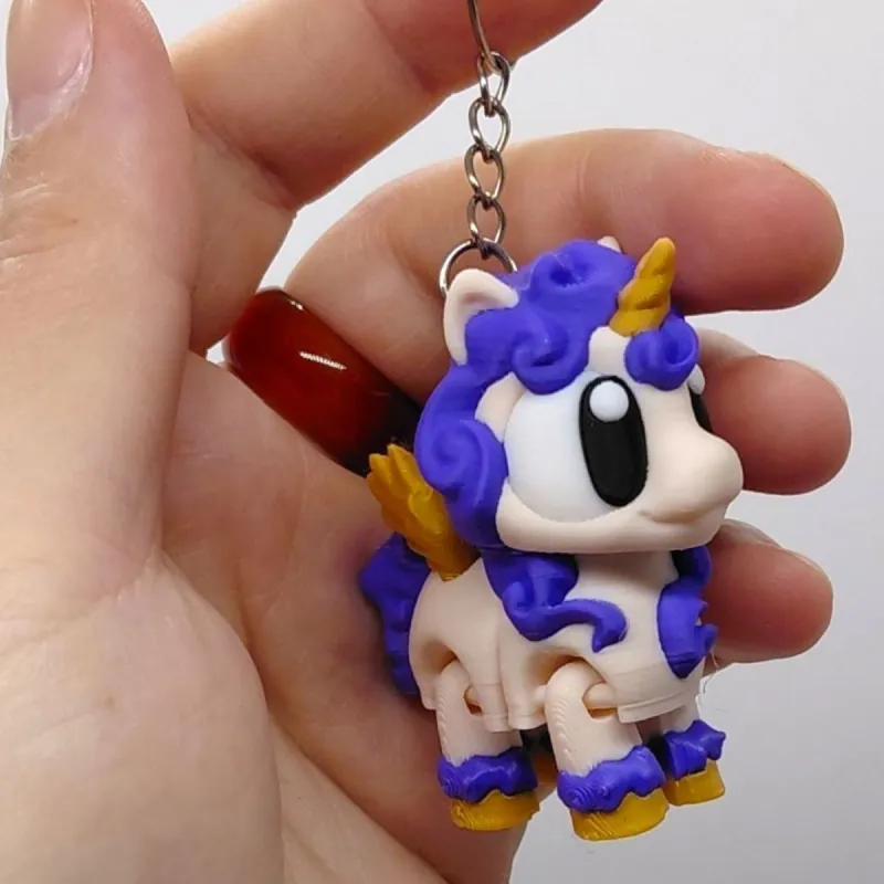 3D Брелоки "CUTE UNICORN / Милий ЄДИНОРІГ", Keychain, 3D друк