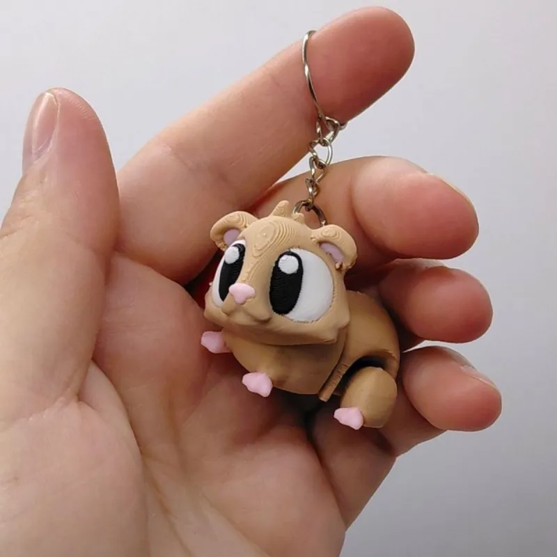 3D Брелоки "CUTE QUINEA PIG / МОРСЬКА СВИНКА", Keychain, 3D друк