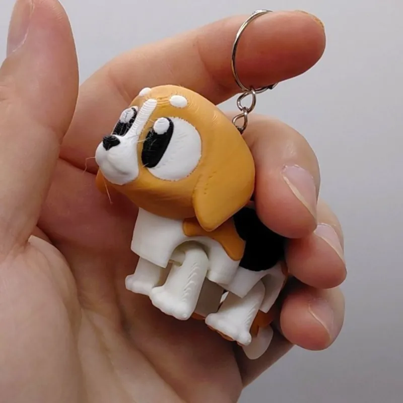 3D Брелоки "CUTE BEAGLE / Милий БІГЛЬ", Keychain, 3D друк