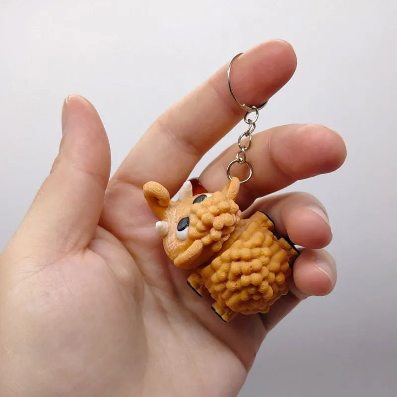 3D Брелоки "CUTE MAMMOTH / Милий МАМОНТ", Keychain, 3D друк