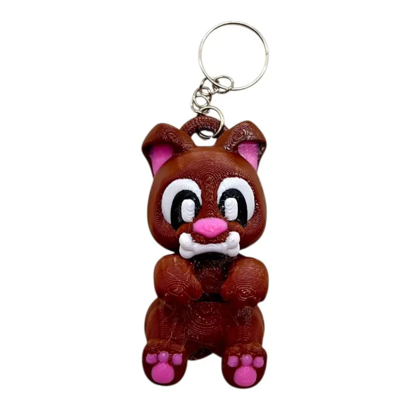 3D Брелоки CUTE DOG KEYCHAIN / СОБАЧКА KEYCHAIN, 3D друк