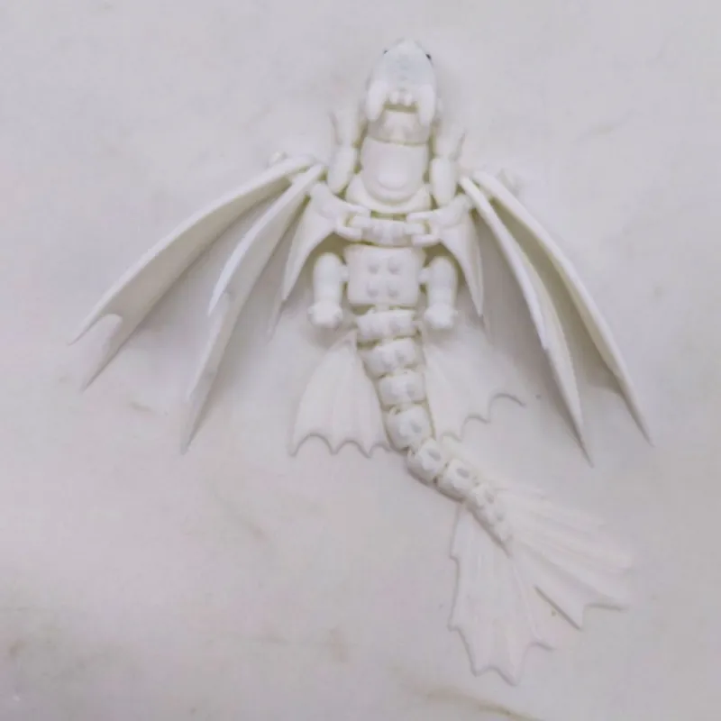 ФІГУРКА 3D HERO DRAGON LIGHT FURY/ ДЕННА ЛЮТЬ, 3D ДРУК "17СМ"
