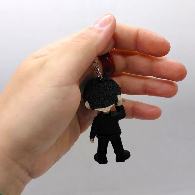 3D Брелоки HERO K-POP BTS Чон Джонгу́к / СПІВАК БТС Jeon Jeongkuk, KEYCHAIN, 3D друк