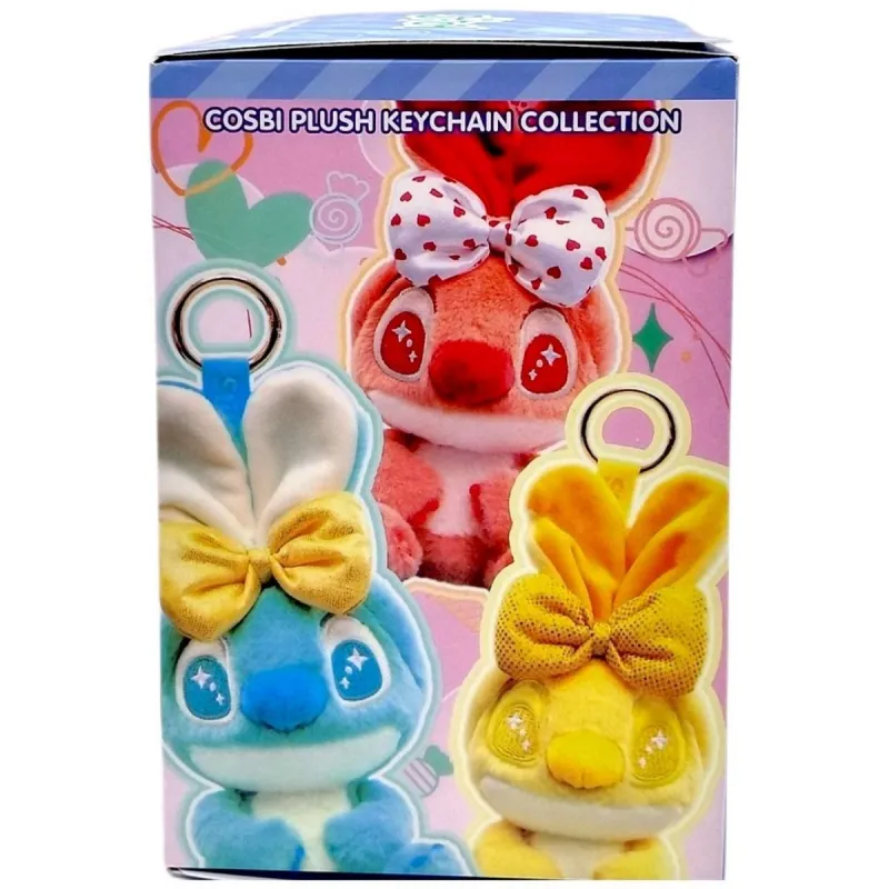 М’яка іграшка-брелок, герой-сюрприз "Стіч / Stitch", висота: 19 см, іграшка-сюрприз, металеве кільце, в пакеті, в коробці