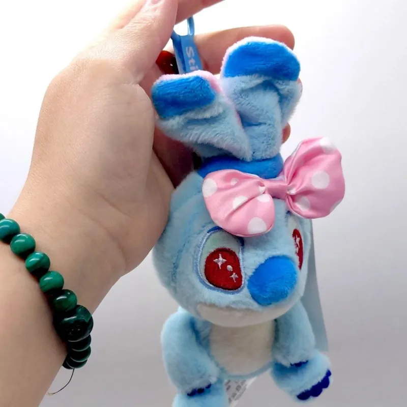 М’яка іграшка-брелок, герой-сюрприз "Стіч / Stitch", висота: 19 см, іграшка-сюрприз, металеве кільце, в пакеті, в коробці