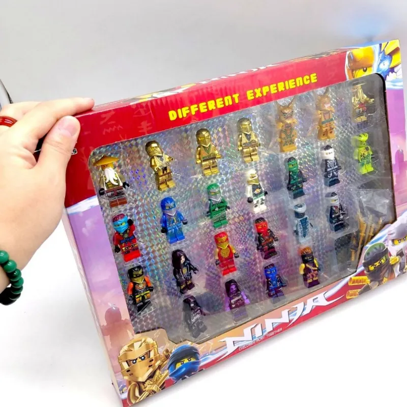 Фігурки "Ніндзяго / Ninjago", 24 шт (розмір фігурки приблизно 4 см)
