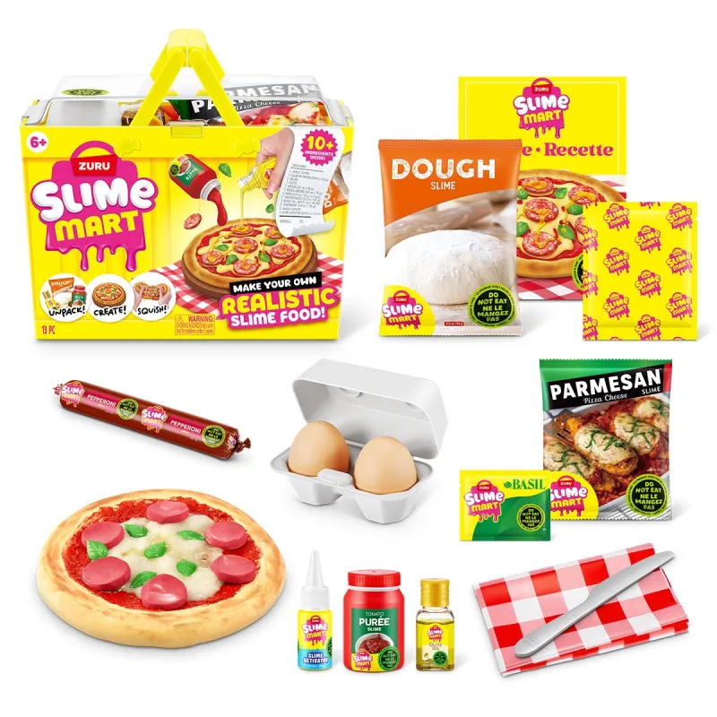 Ігровий набір зі слаймами Slime Mart серії Shopping Basket – Піца