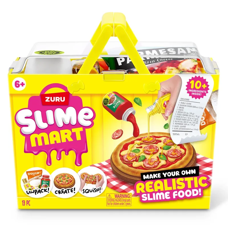 Ігровий набір зі слаймами Slime Mart серії Shopping Basket – Піца