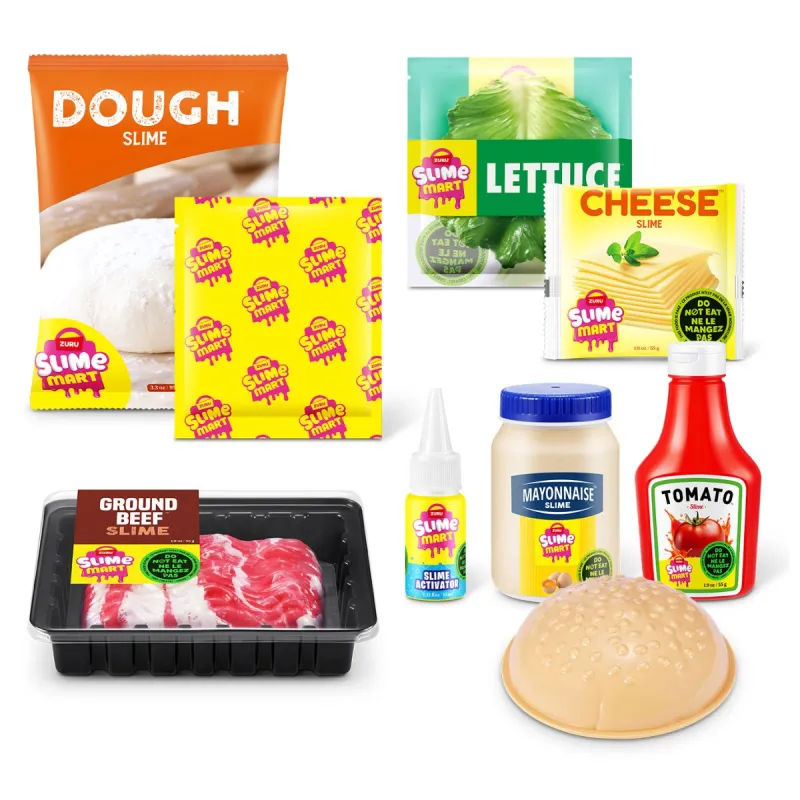 Ігровий набір зі слаймами Slime Mart серії Shopping Basket – Бургер
