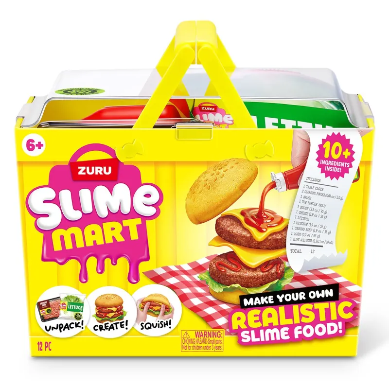Ігровий набір зі слаймами Slime Mart серії Shopping Basket – Бургер