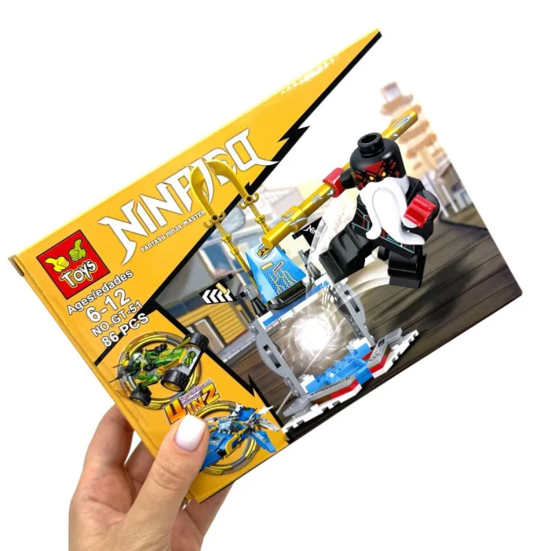Конструктор "NINJA" ЧЕРВОНИЙ
