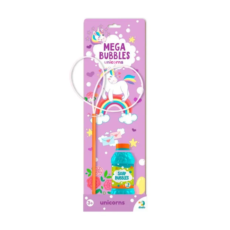 Мильні бульбашки Mega Bubbles Единорожки 450 мл