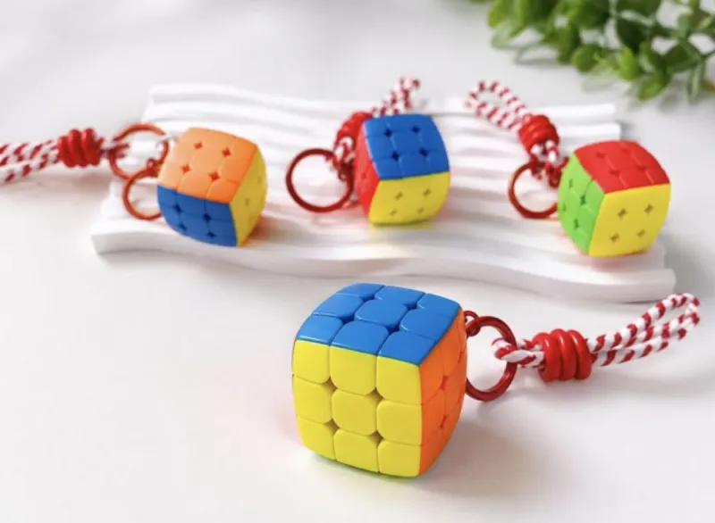 Брелок-головоломка "кубік-рубік", 3х3 см