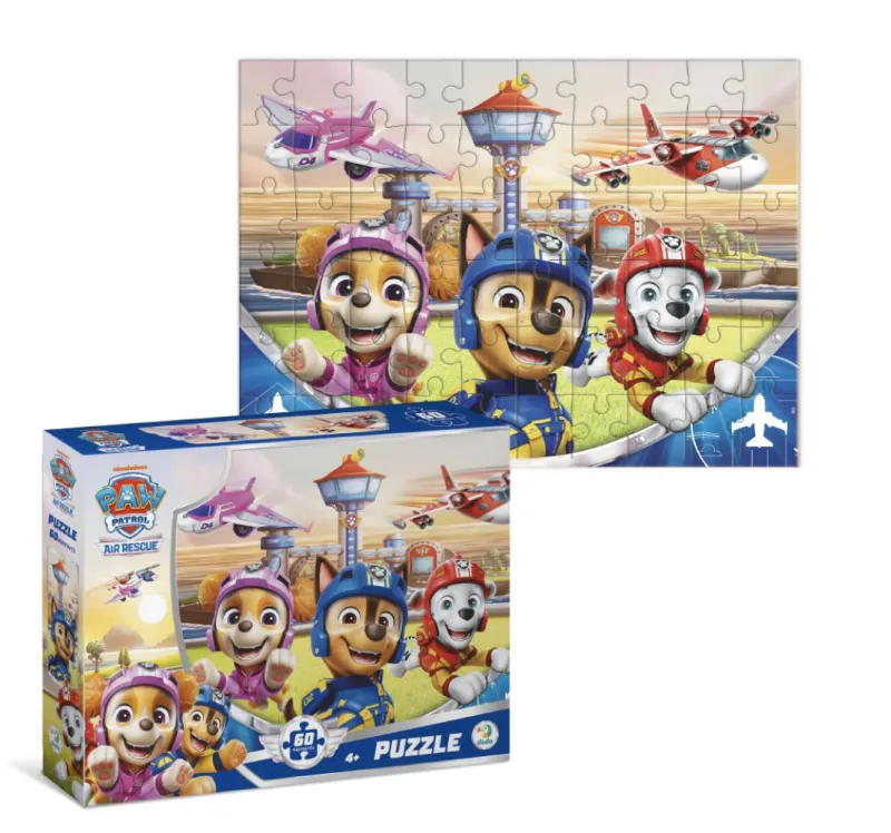 Пазл на 60 елементів «Екіпаж льотної команди», Щенячий патруль / Paw Patrol