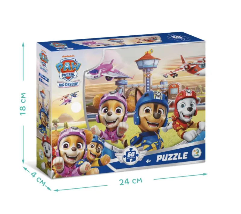 Пазл на 60 елементів «Екіпаж льотної команди», Щенячий патруль / Paw Patrol