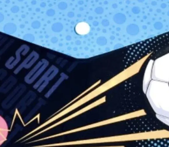 Папка з кнопкою А4+, peace.love.football