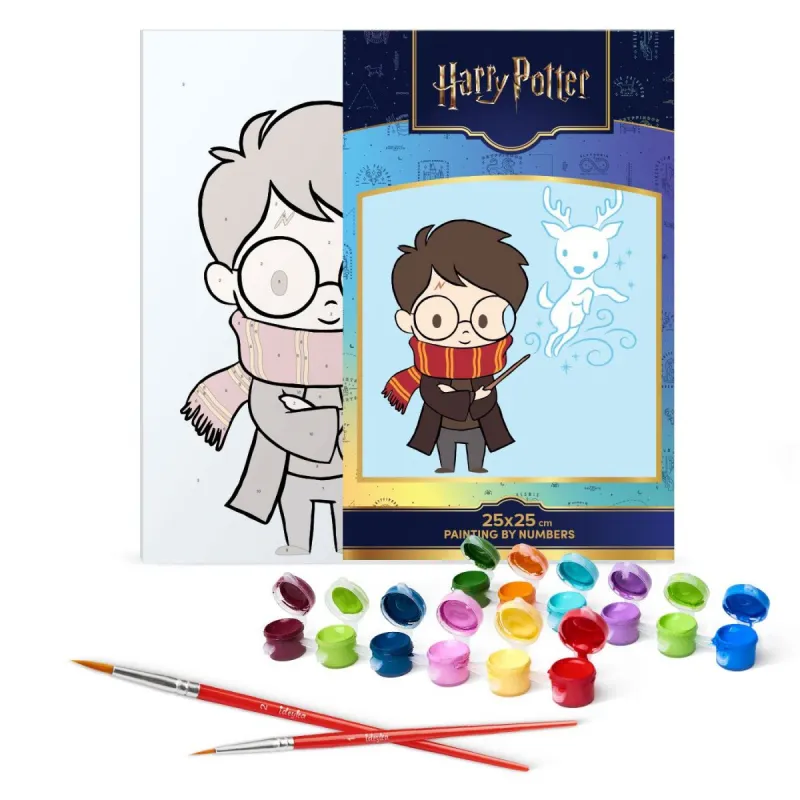 Картина по номерах для дітей "Harry Potter: Милий Патронус" 25х25 см