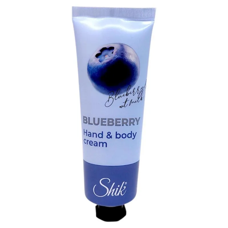 Shik Nectar YOGURT TOUCH Крем д/рук і тіла 75мл Екстракт чорниці та вівсяне молочк