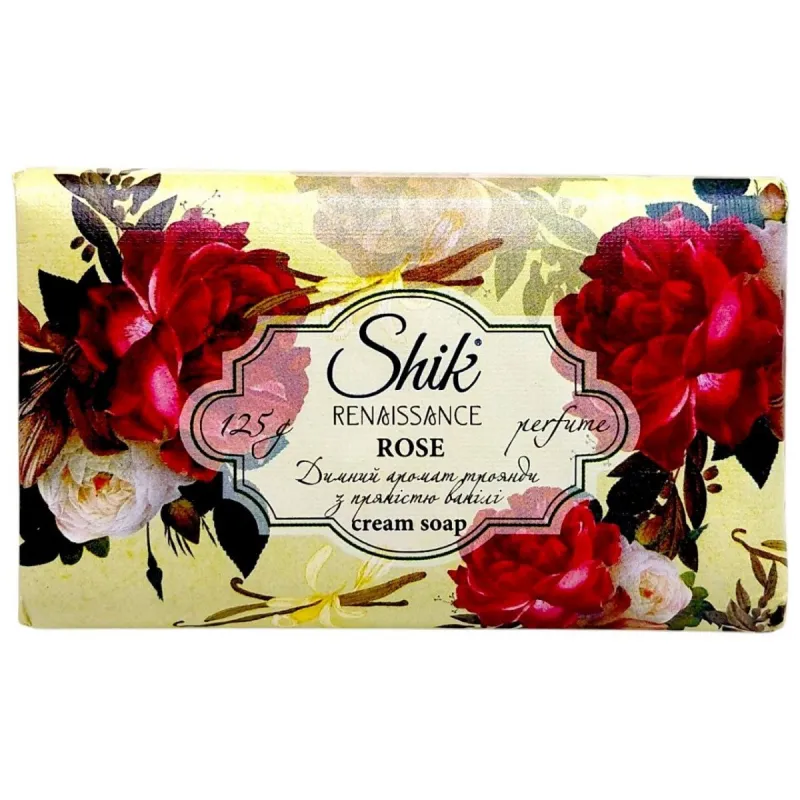 Shik Renaissance мило 125г троянда