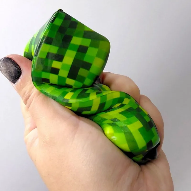Сквіш  антистрес Масло 14cm Майнкрафт 14см