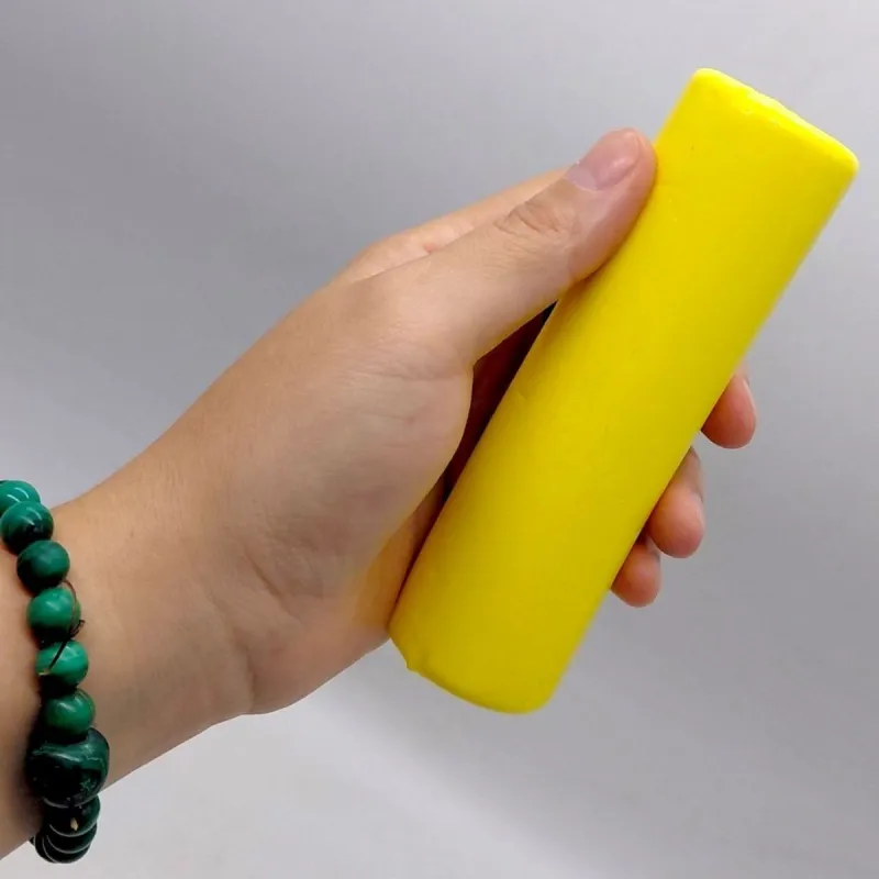 Сквіш антистресс Масло Кругле 13cm жовте