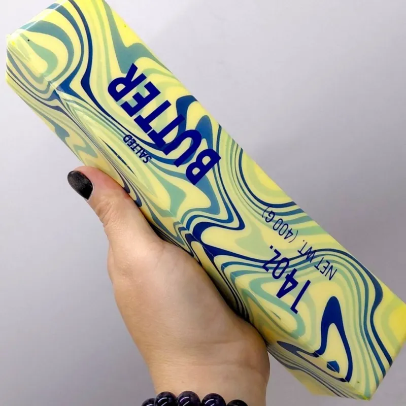 Сквіш антистрес Масло 23cm  Мармурове (мікс видів)