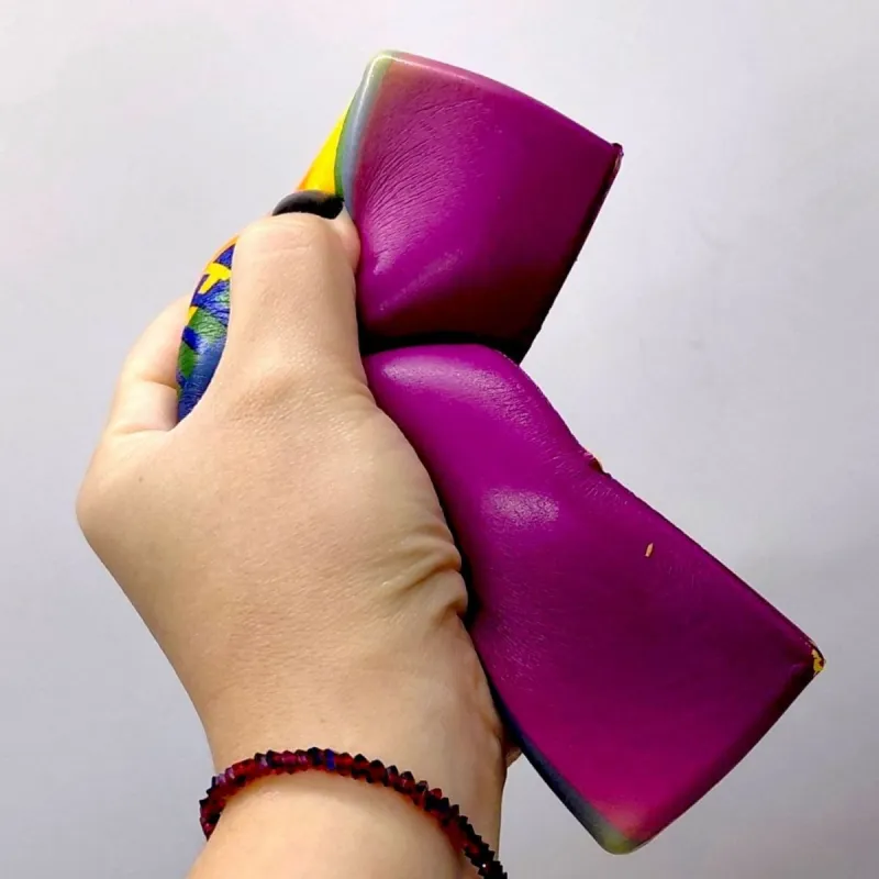 Сквіш антистрес Масло 22cm  Райдужне (мікс видів)
