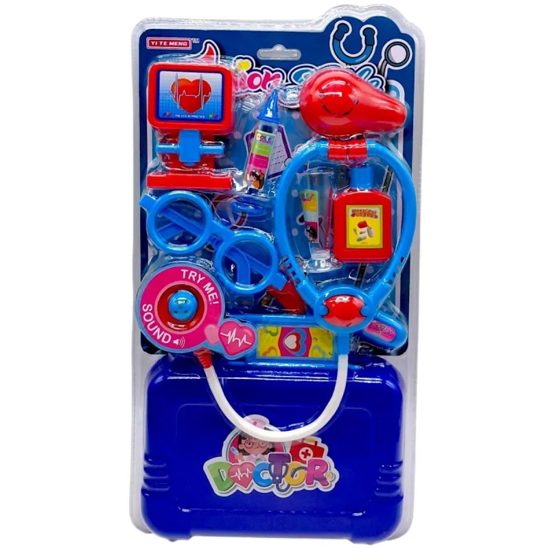 Лікарський набір 58925 в саквояжі р.38x20x3 см