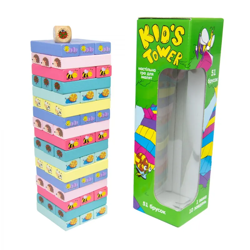 Настільна гра "Kid's Tower", укр
