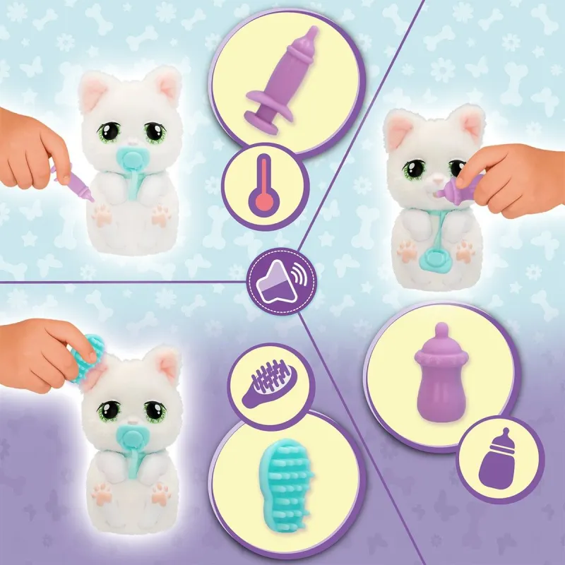 Інтерактивний ігровий набір Baby Paws серії Just Born — Кошеня