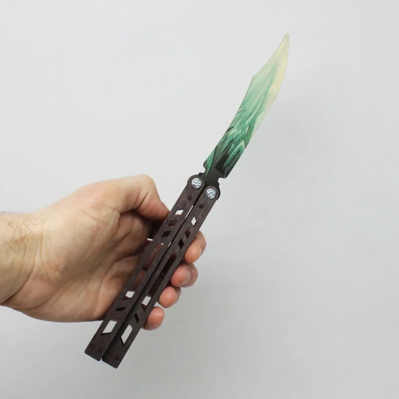 Сувенірний ніж «Метелик DRAGON GLASS», Смарагд