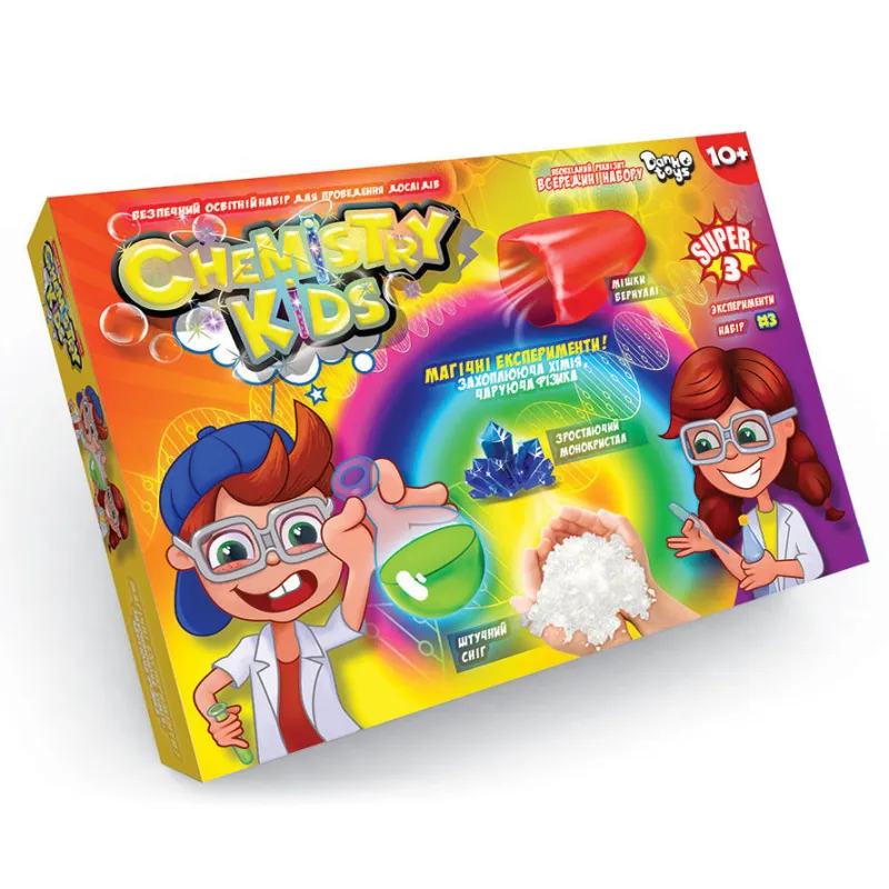 Дитячий набір для проведення дослідів CHEMISTRY KIDS CHK-02 CHK-02-03U