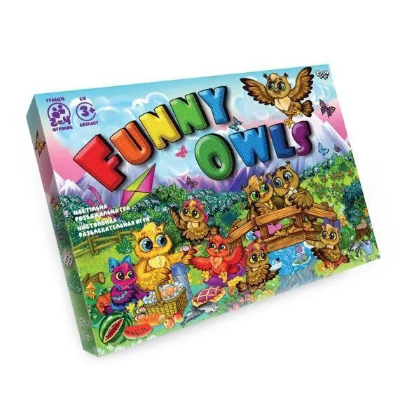 Настільна гра "Funny Owls" DTG98